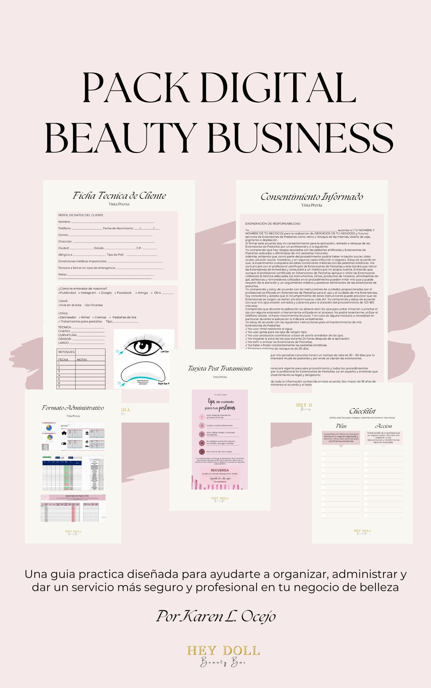 Pack Digital Beauty Business