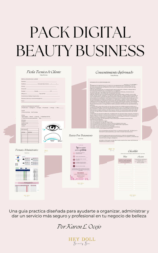Pack Digital Beauty Business